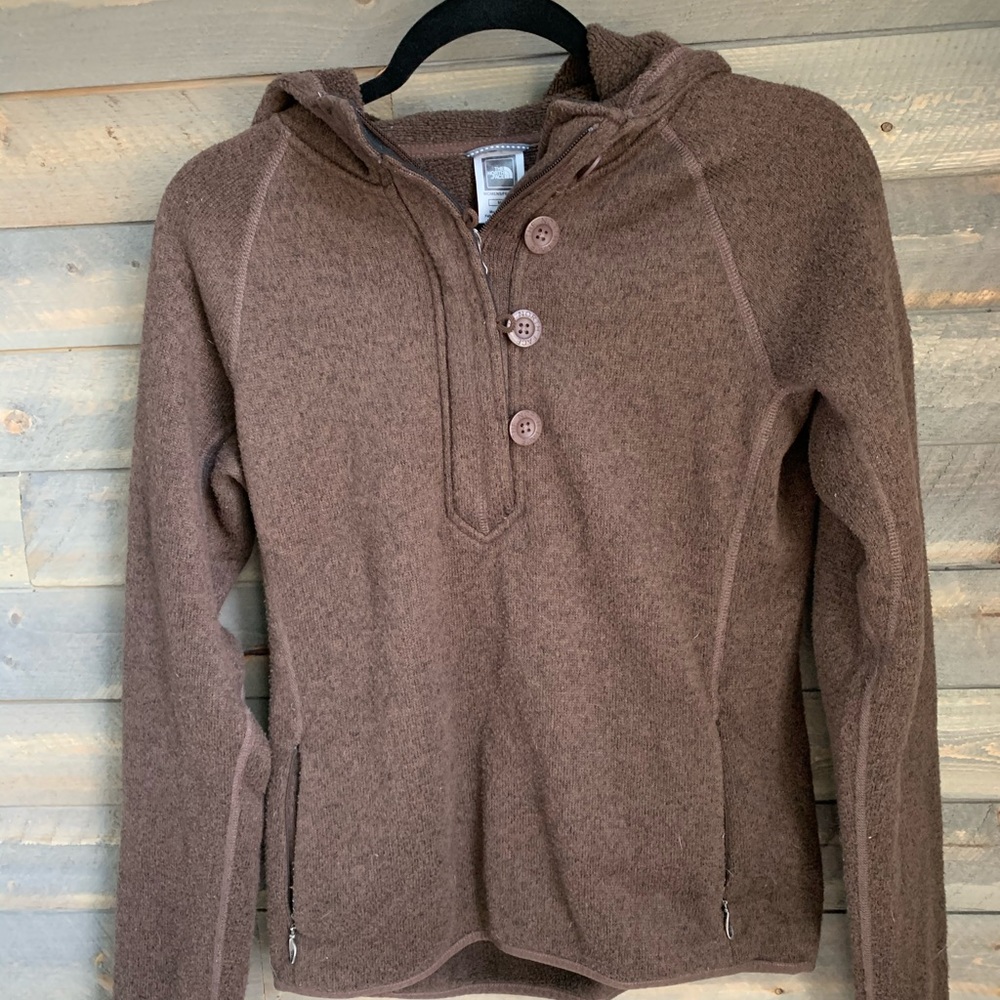 Cozy north face fleece pullover